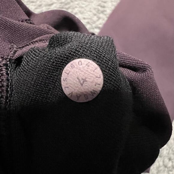 Lululemon Leggings Womens 4 Ombre Purple Wunder Under Hi-Rise Athletics Tight - Picture 4 of 7